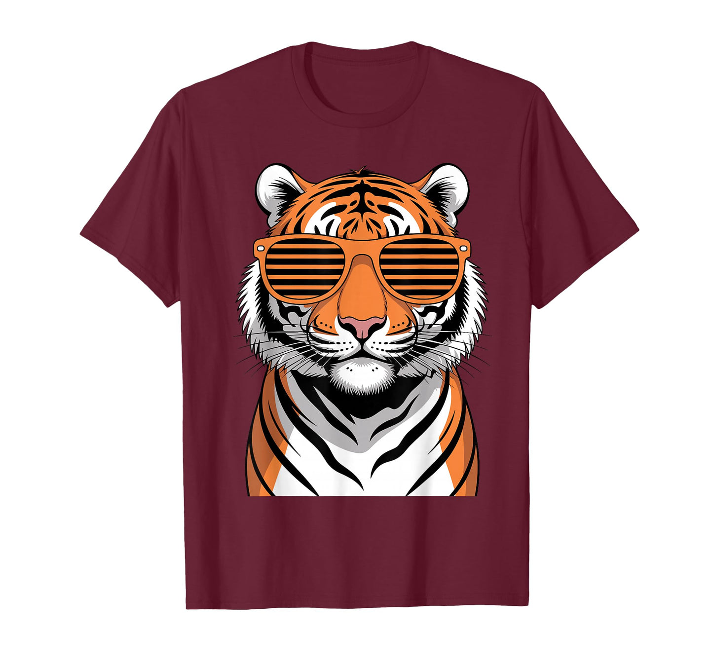 Cool Tiger Costume for Men Women Kids Pattern Tiger Lover T-Shirt