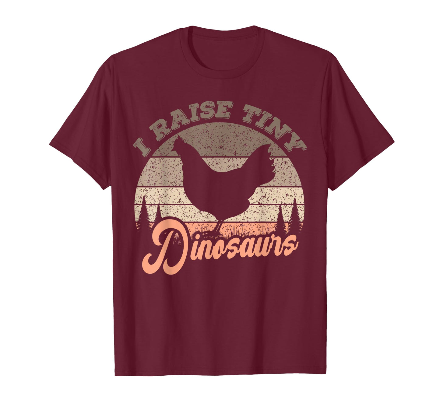 I Raise Tiny Dinosaurs, Chicken Lover Vintage T-Shirt
