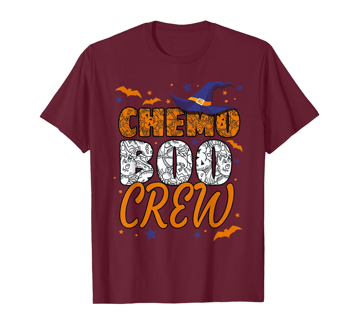 Chemo Boo Crew Halloween Chemo Nurse Matching T-Shirt