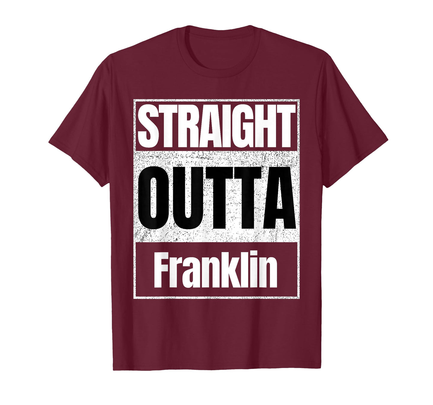 straight outta Franklin classic Men women kids girls boys T-Shirt