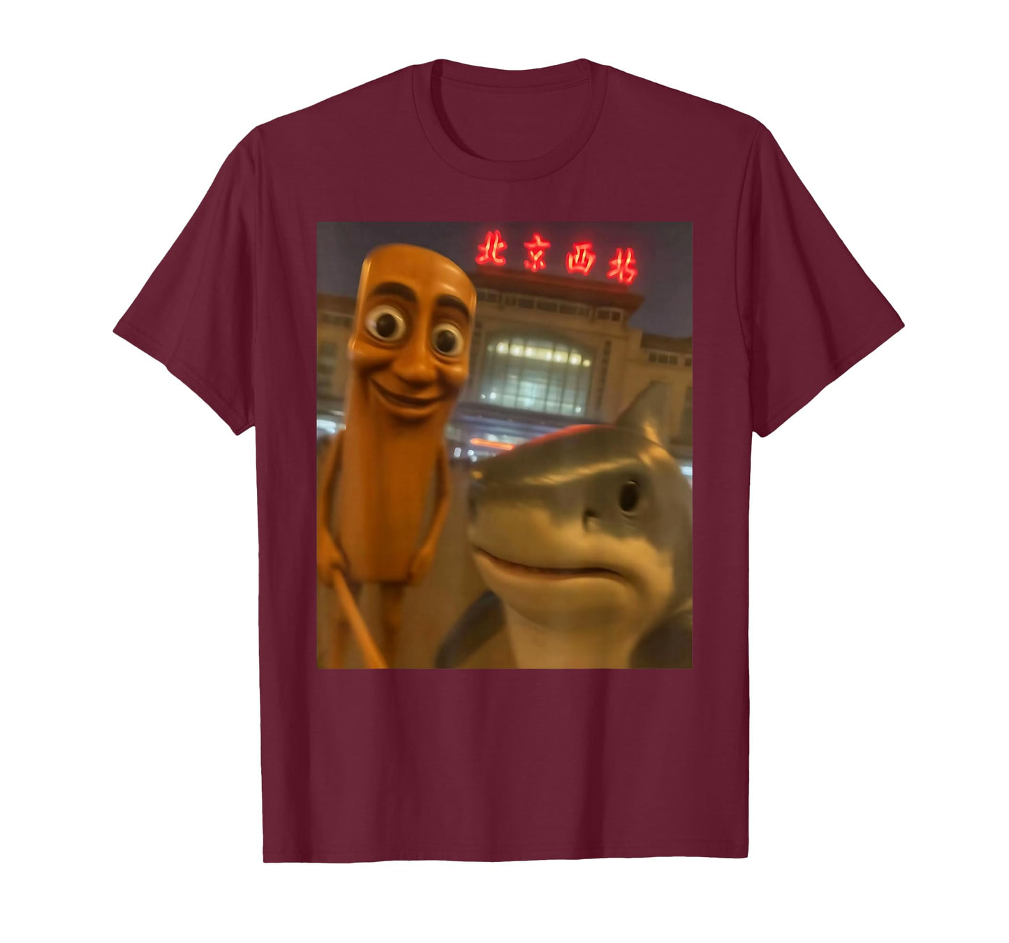 Funny Tung Tung Tung sahur tralalero tralala Selfie brainrot T-Shirt