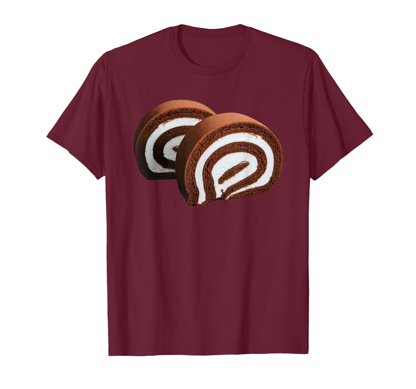 Chocolate Swiss Roll Cake T-Shirt