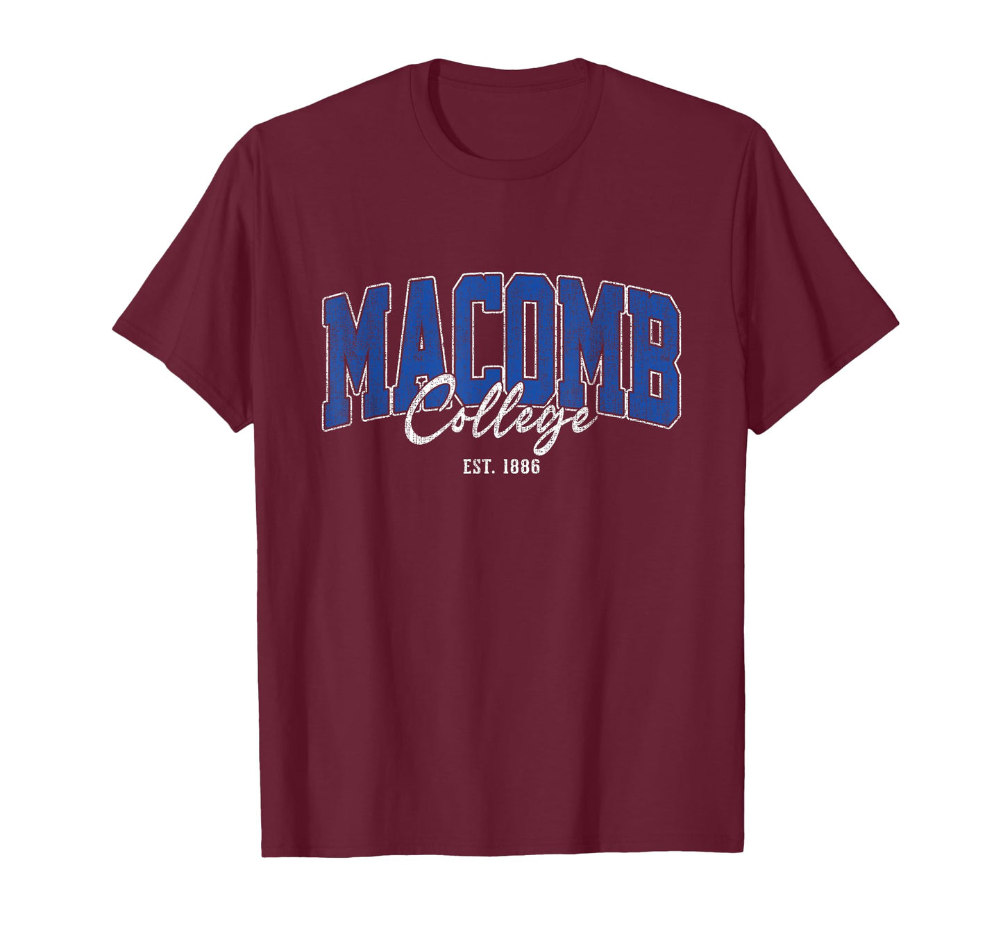 Macomb Collegiate of Technology Arch Retro for Men Women T-Shirt