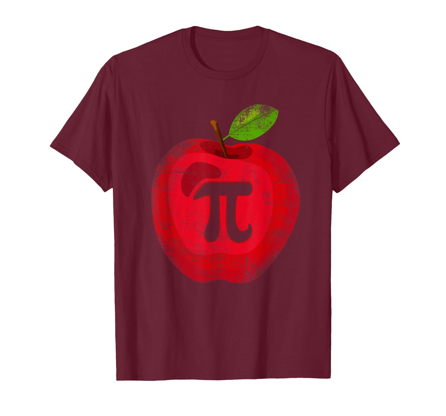 Apple Pi Day Math Lover Teacher Student 3.14 Apple Pie Pun T-Shirt