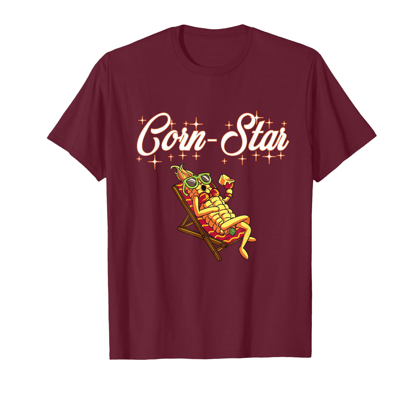 Corn Star Funny Maize Farmer Pornstar T-Shirt