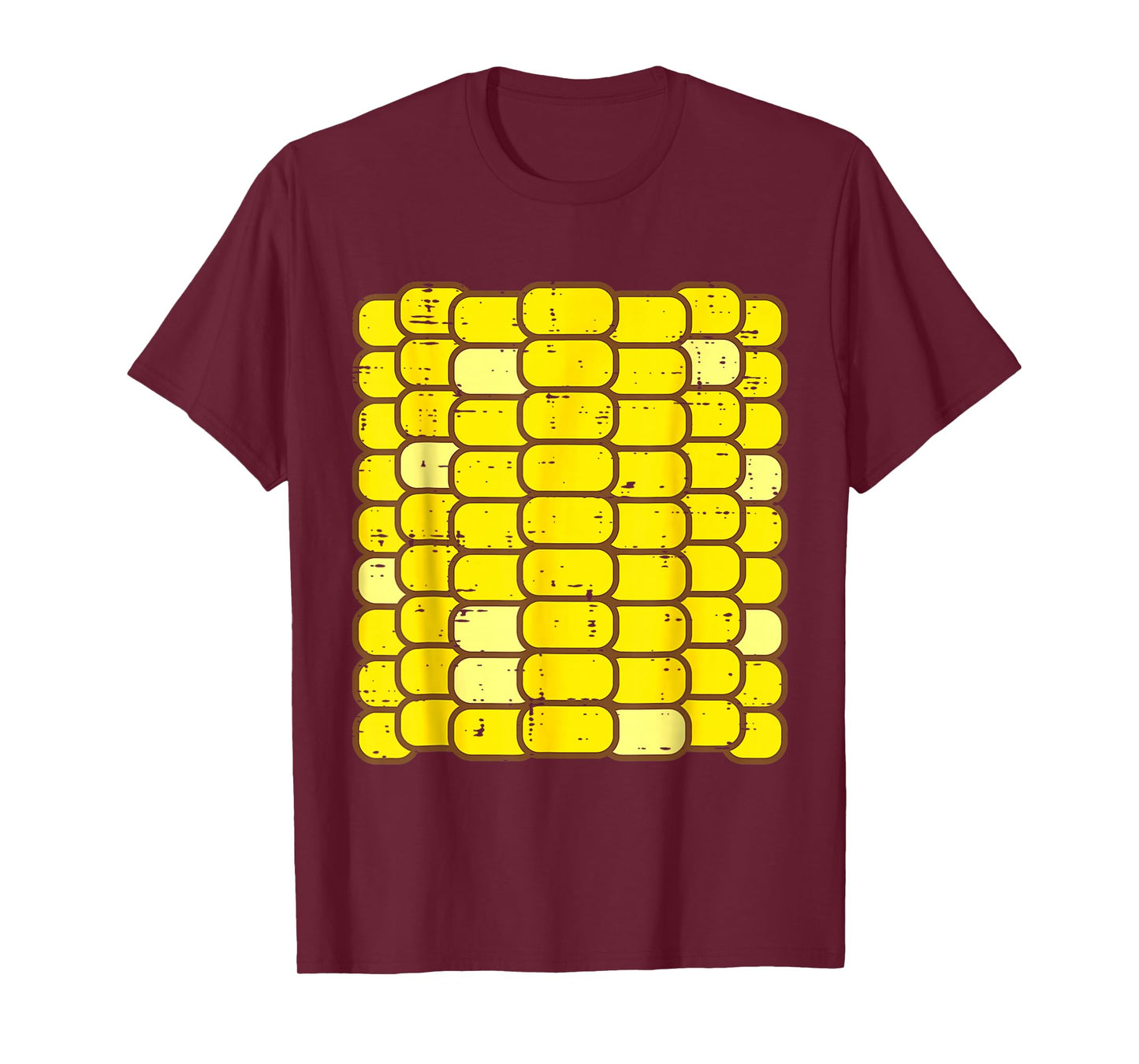 Corn Halloween Costume Funny Foodie Farmer Men Women Kids T-Shirt
