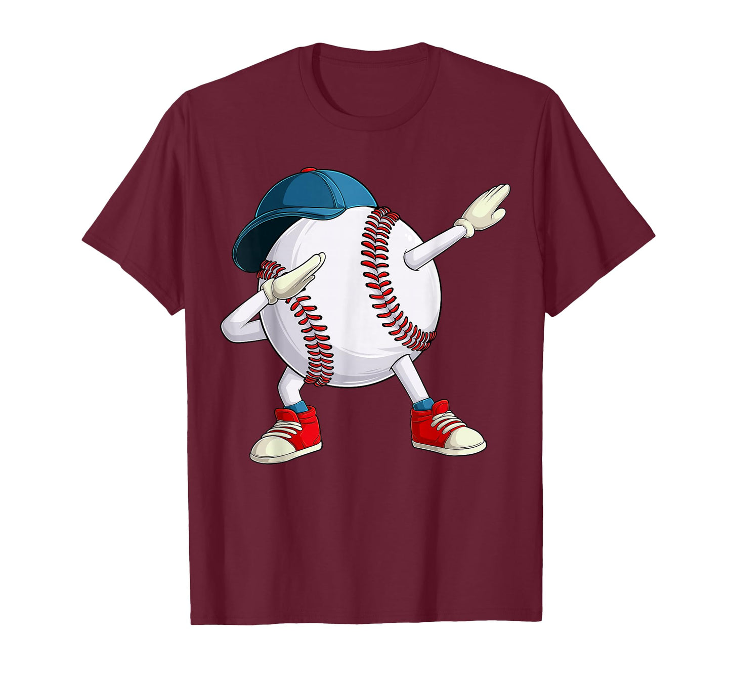 Dabbing Dab Dance Baseball Graphic Boys Girls Women Men T-Shirt