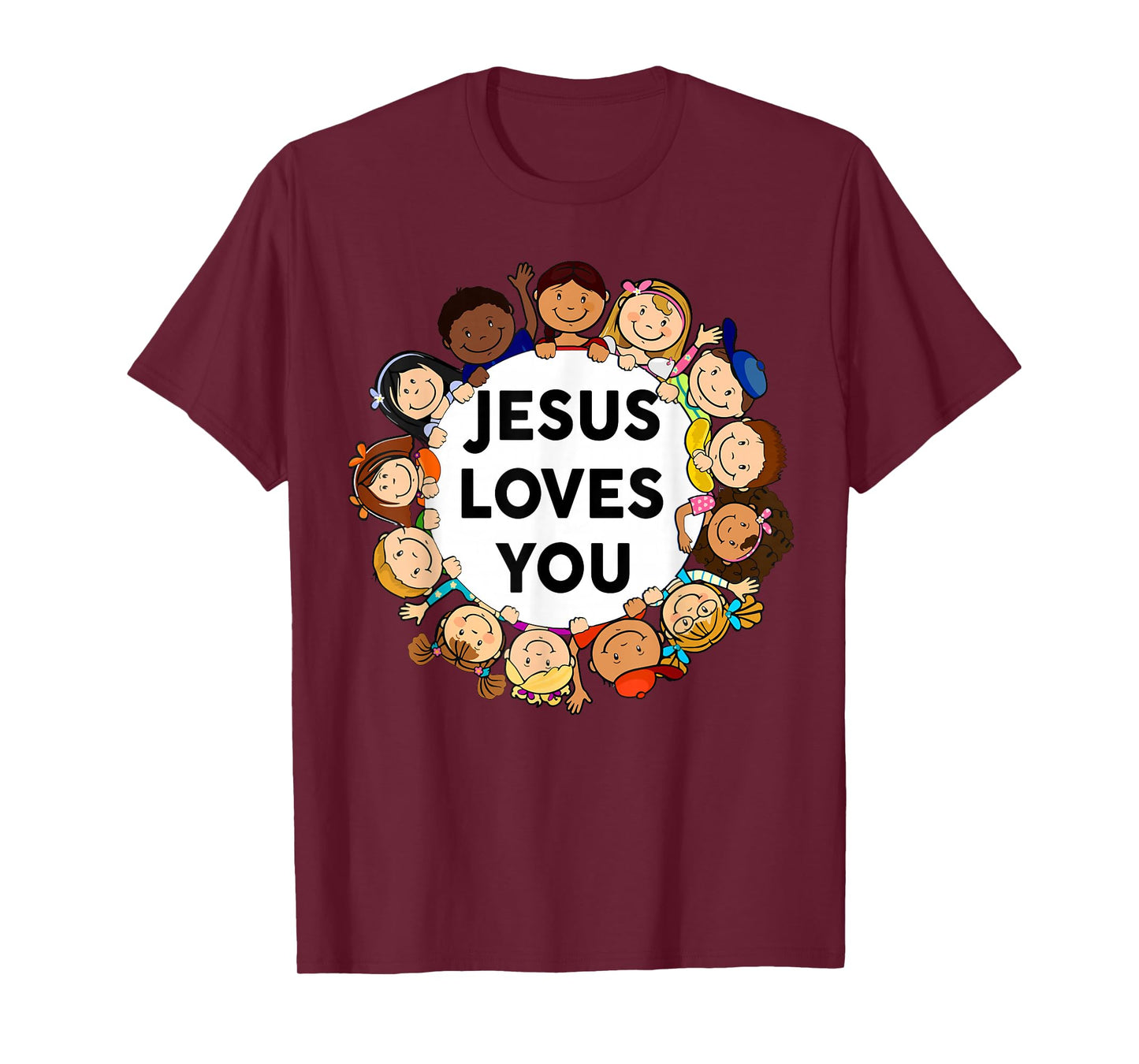 Christian Kids Jesus Loves You Child of God T-Shirt