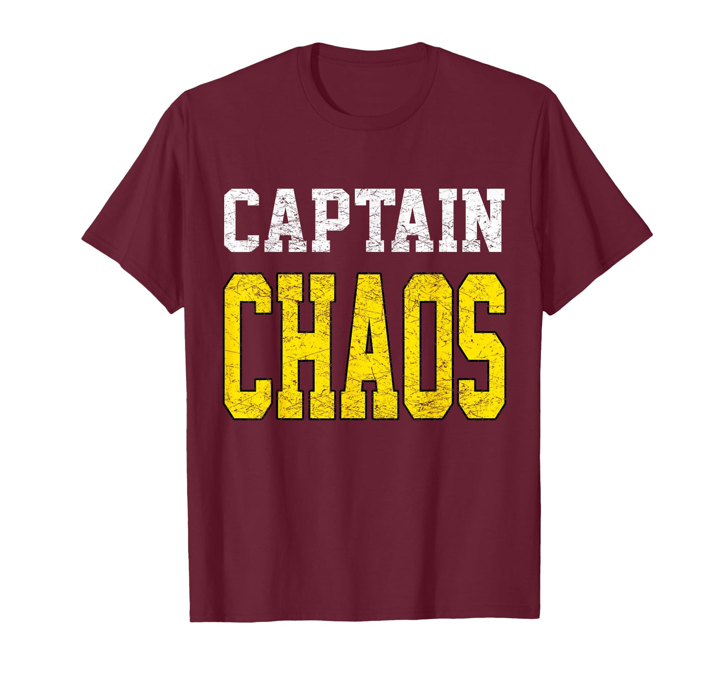 Captain Chaos Shirt for Parent Teacher Or Crazy Child T-Shirt