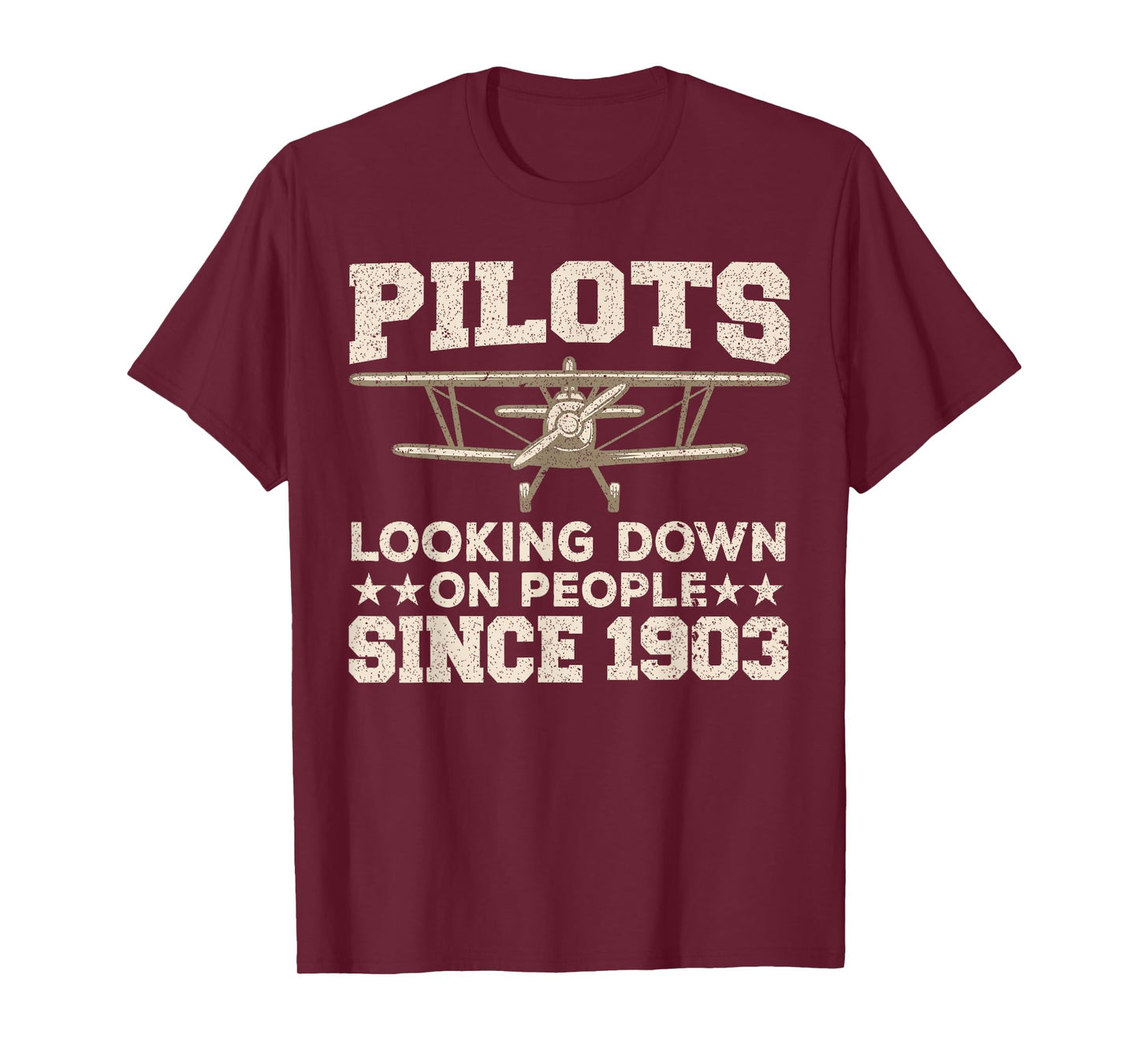 Cool Pilot For Men Women Aircraft Pilot Airplane Flying T-Shirt