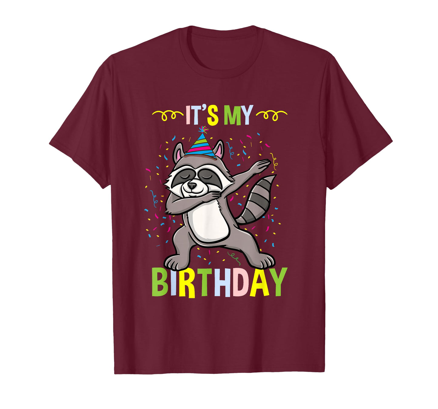 Zoo Its My Birthday Raccoon T-Shirt