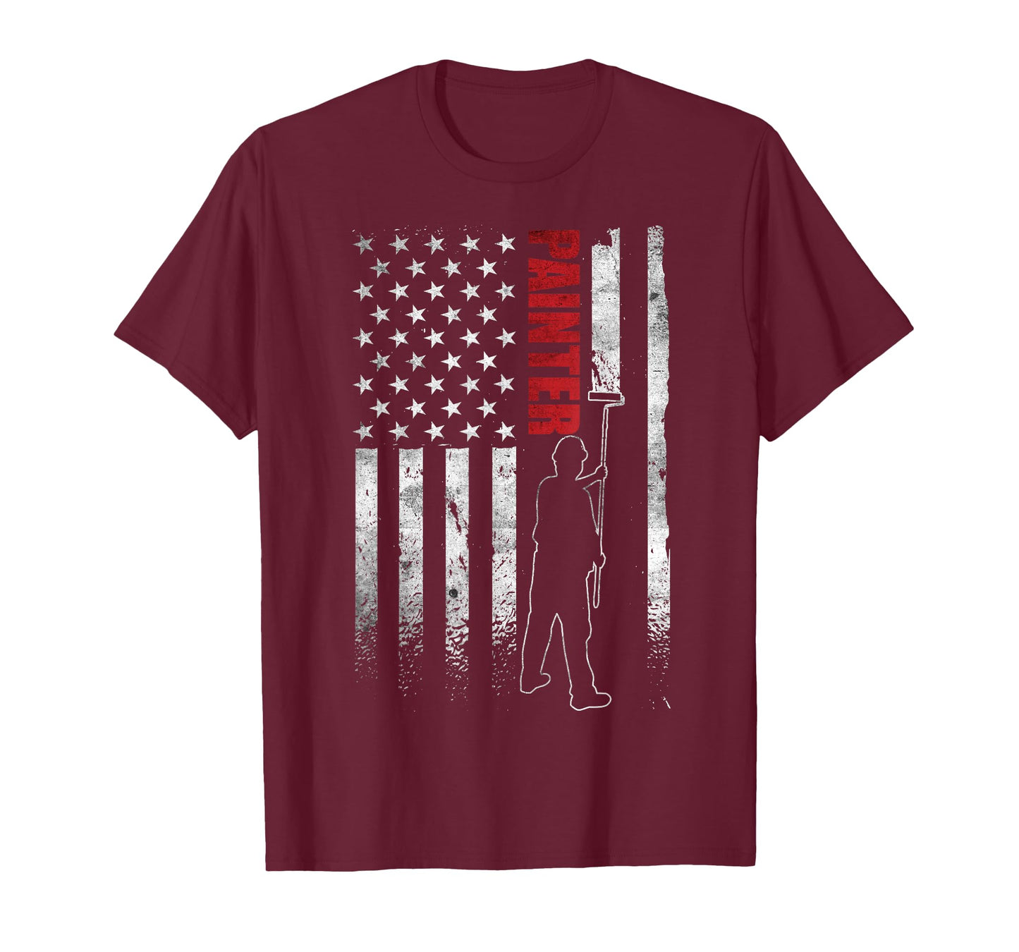Painter Apparel Fathers Day American Painter House Painter T-Shirt