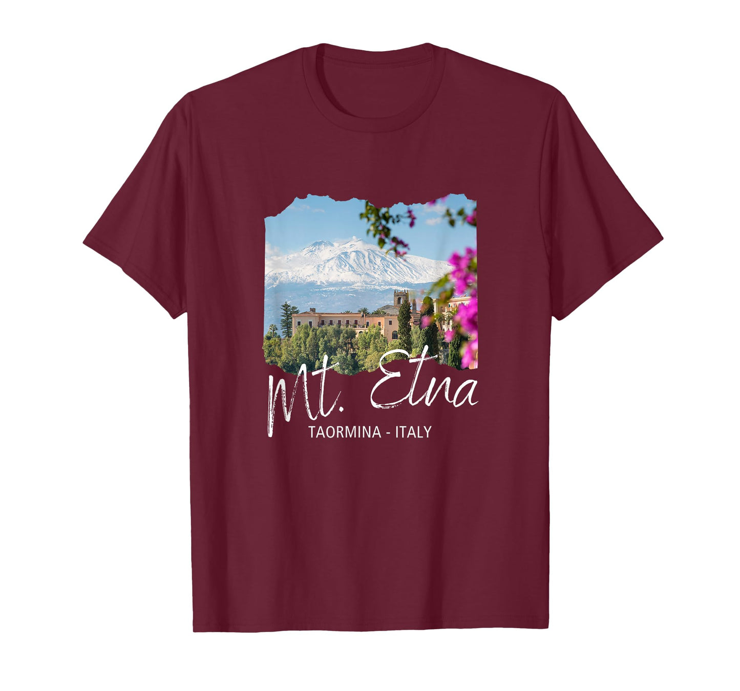 Italy Taormina Mt. Etna T-Shirt