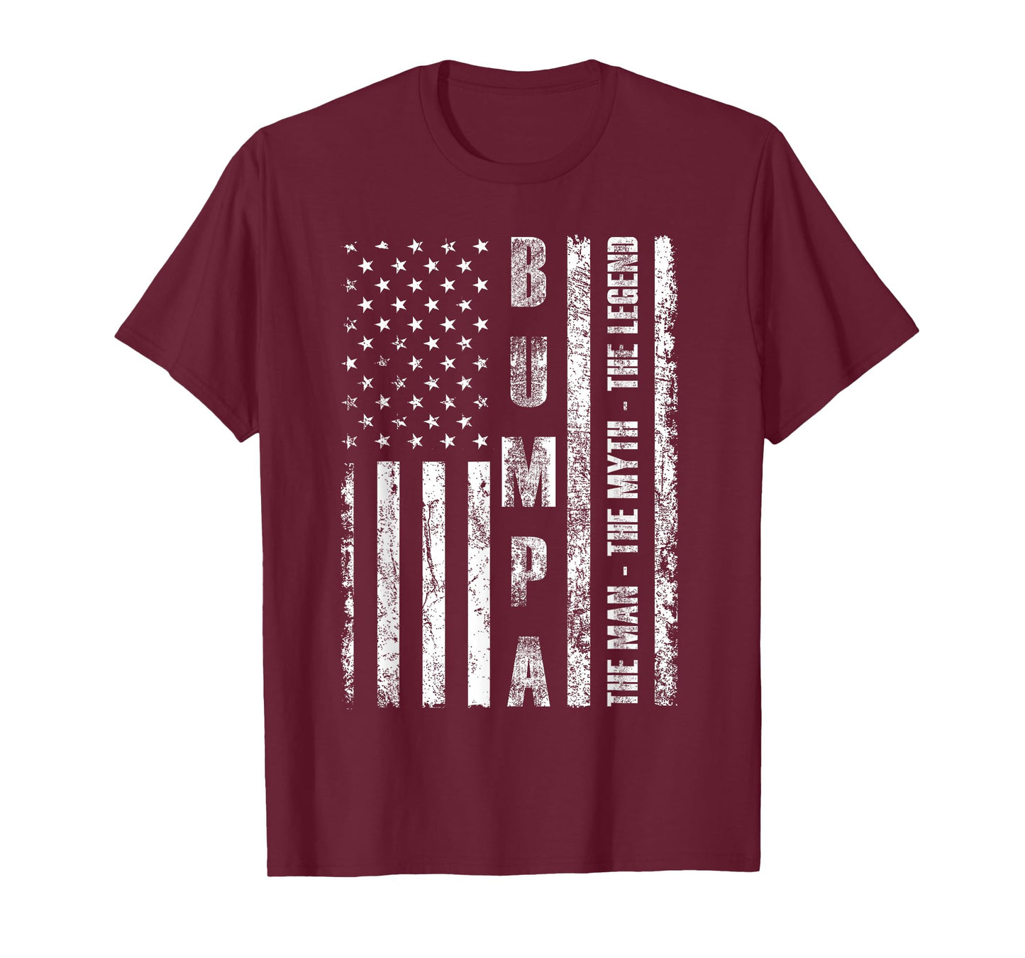 Bumpa The Man The Myth The Legend US Flag Tshirt T-Shirt
