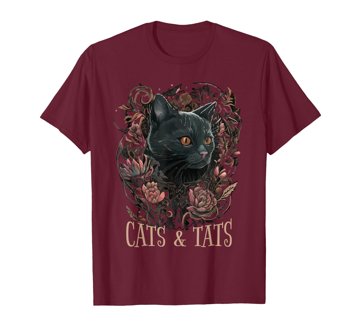 Cats And Tats Tattoo Artist & Cat Lover | Pet Owner Funny T-Shirt