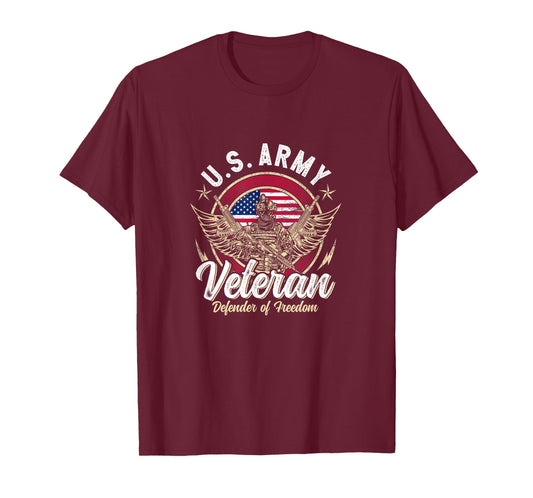 US Army Veteran - Defender of Freedom T-Shirt