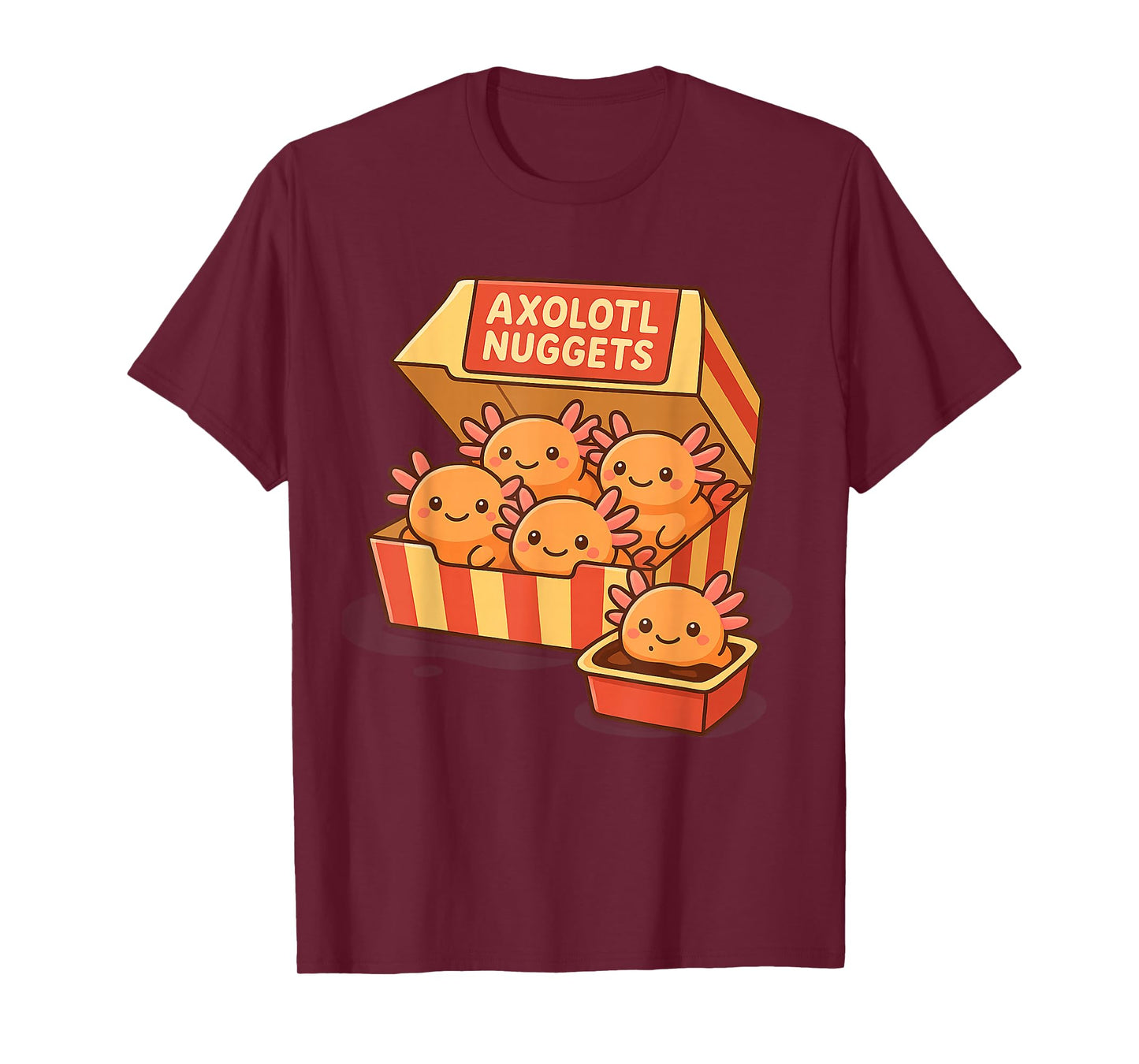 Funny Axolotl Nuggets Shirt Cute Axolotl Lover T-Shirt