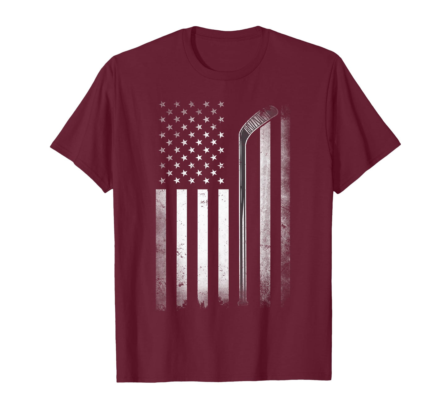 US Ice Hockey USA Practice Flag American Women Men T-Shirt