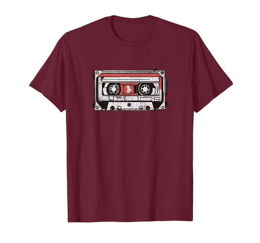 80s 90s Nostalgic Retro Cassette Tape Throwback-Memories T-Shirt