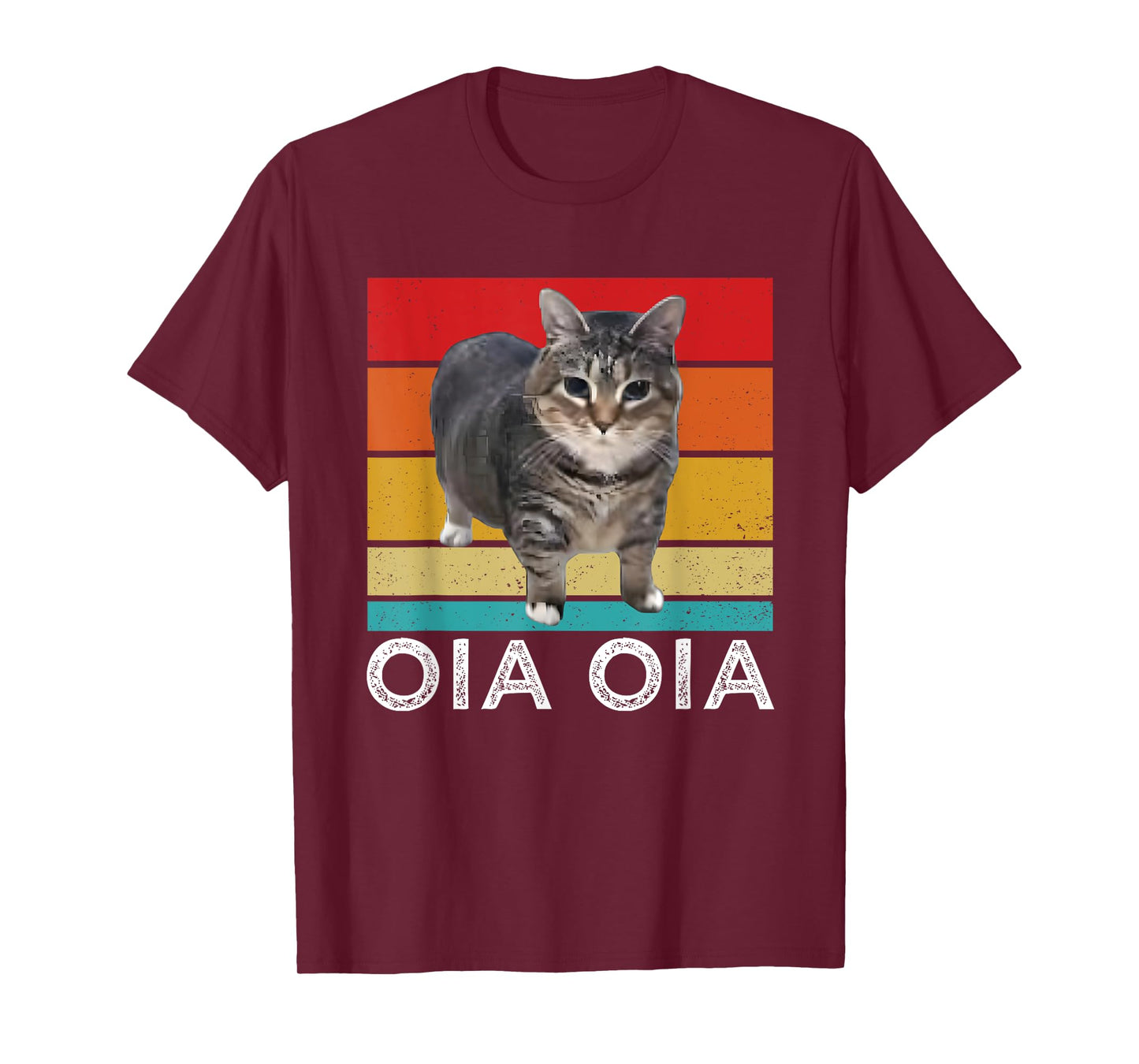 Oia Cat Meme I Wake Up Engage in Tomfoolery Oiia Cat Spinnin T-Shirt for Men Women Girls Kids
