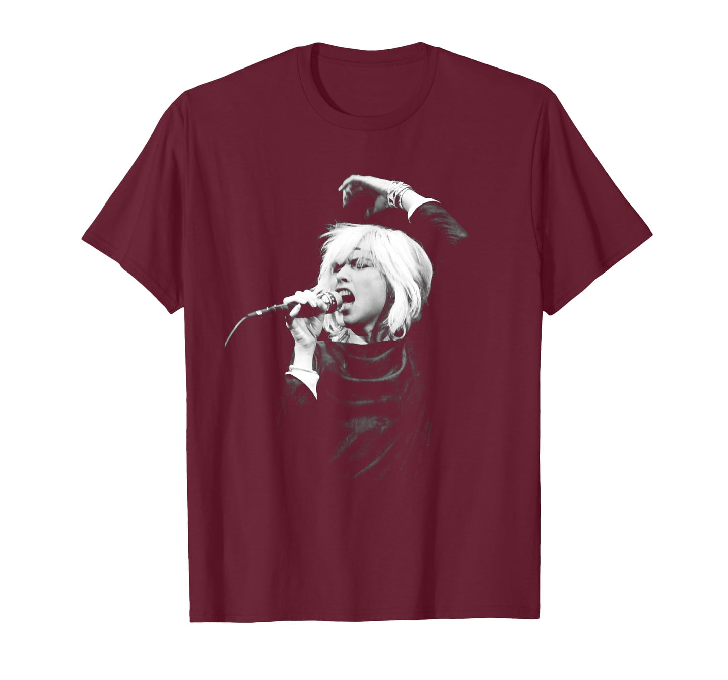 Debbie Harry Blondie Live by Simon Fowler T-Shirt