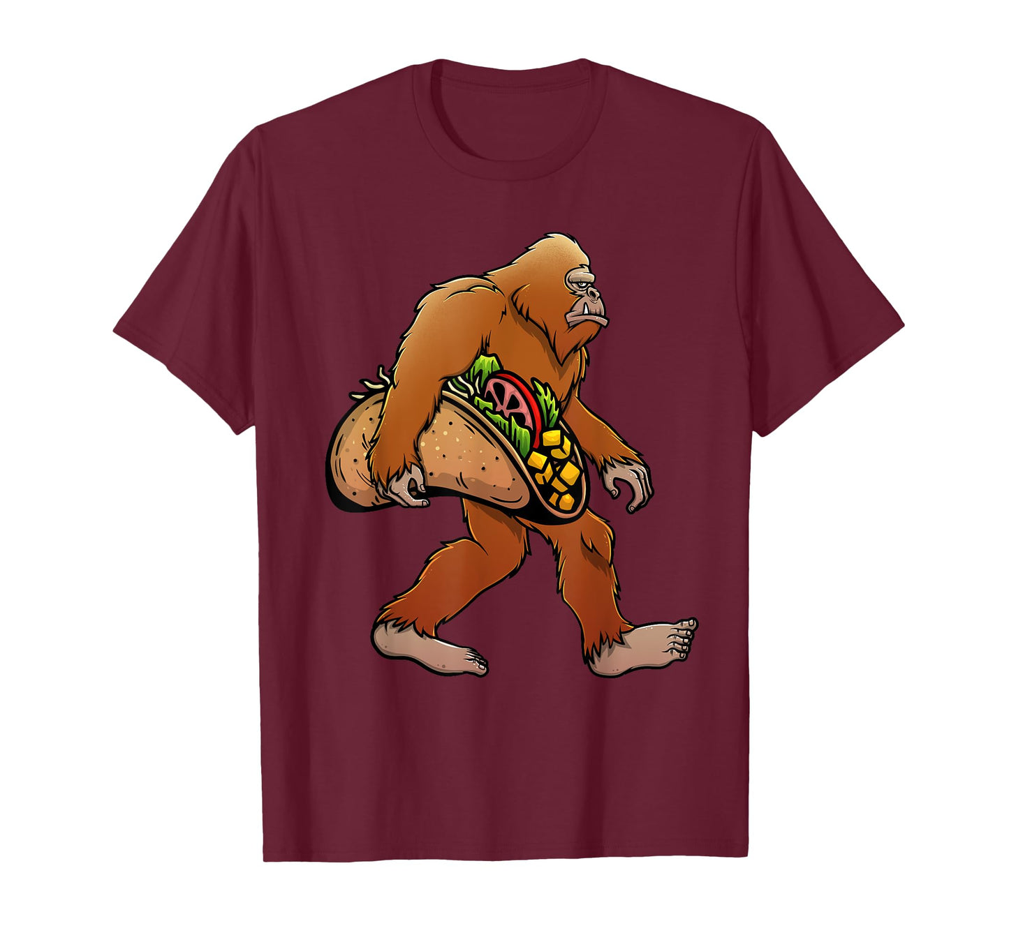 Cool Taco Design For Men Women Kids Mexican Food Taco Lover T-Shirt