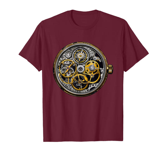 Clockmaker Horology Hour Horology Watch Enthusiast T-Shirt