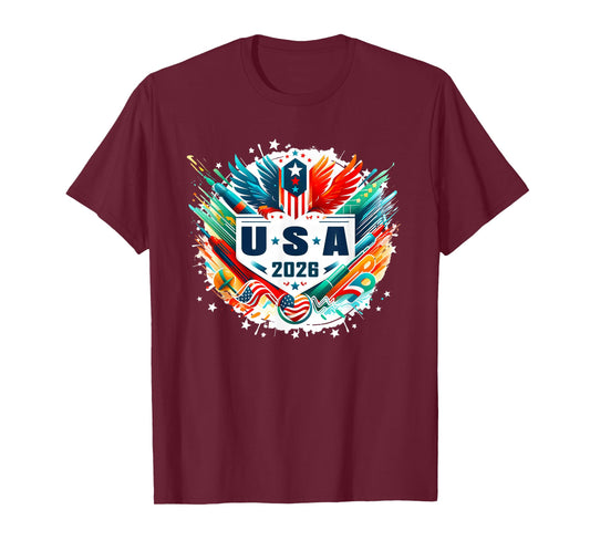 USA 2026 Go United States Sport USA Team 2026 USA T-Shirt