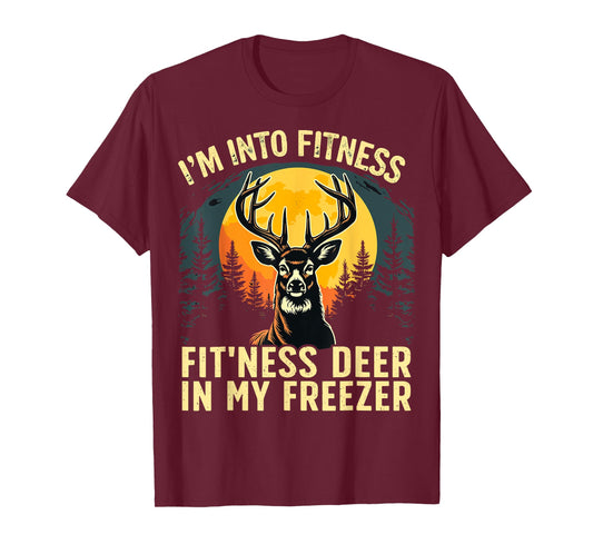 Deer Hunting USA Flag Wildlife Hunter Hunting T-Shirt
