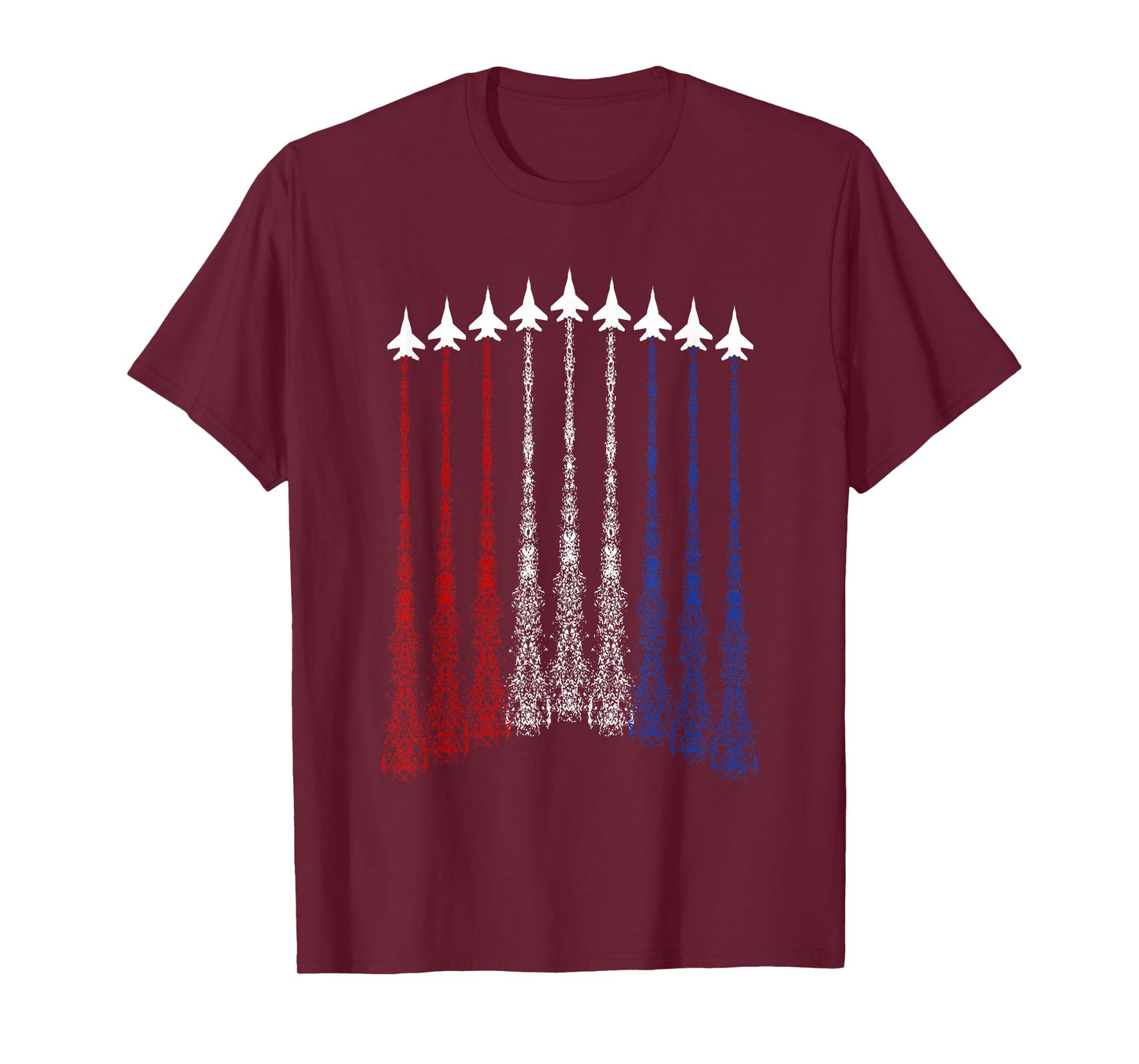 Jets 4th of July for Men USA Patriotic Boys Graphic T-Shirt