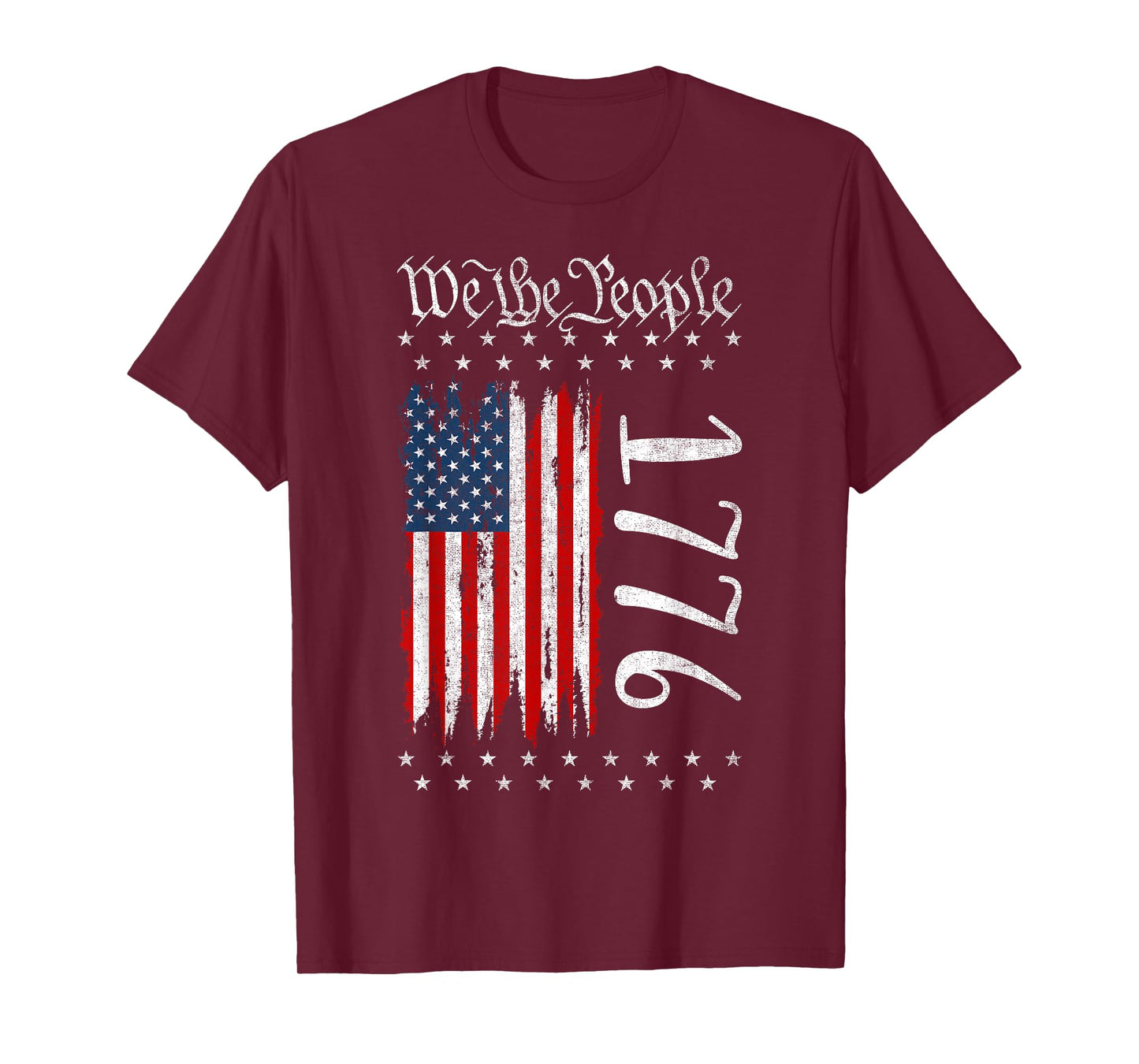 US Flag Constitution of The USA Patriotic 4th of July T-Shirt
