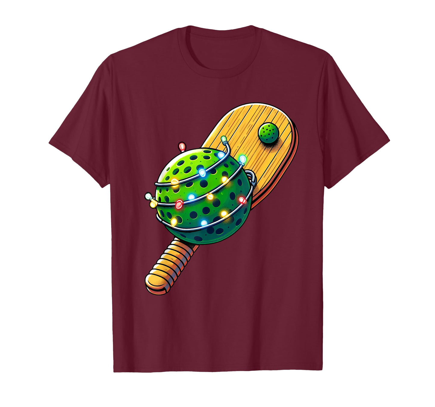 Christmas Pickle Ball Xmas Santa Pickle Ball Lovee Boy Girl T-Shirt