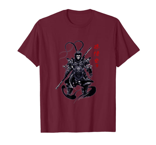Sun Wukong The Darkness Monkey King T-Shirt