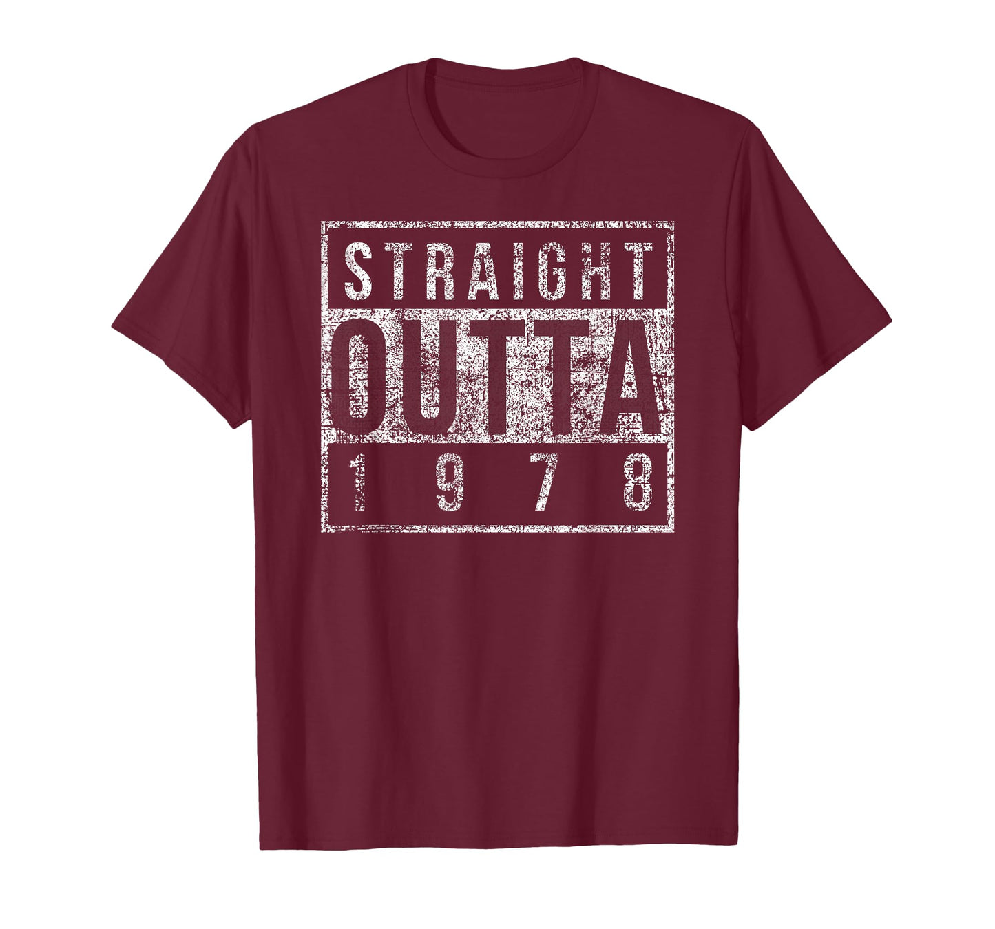 44th Birthday Gift Vintage Straight Outta 1978 Retro T-Shirt