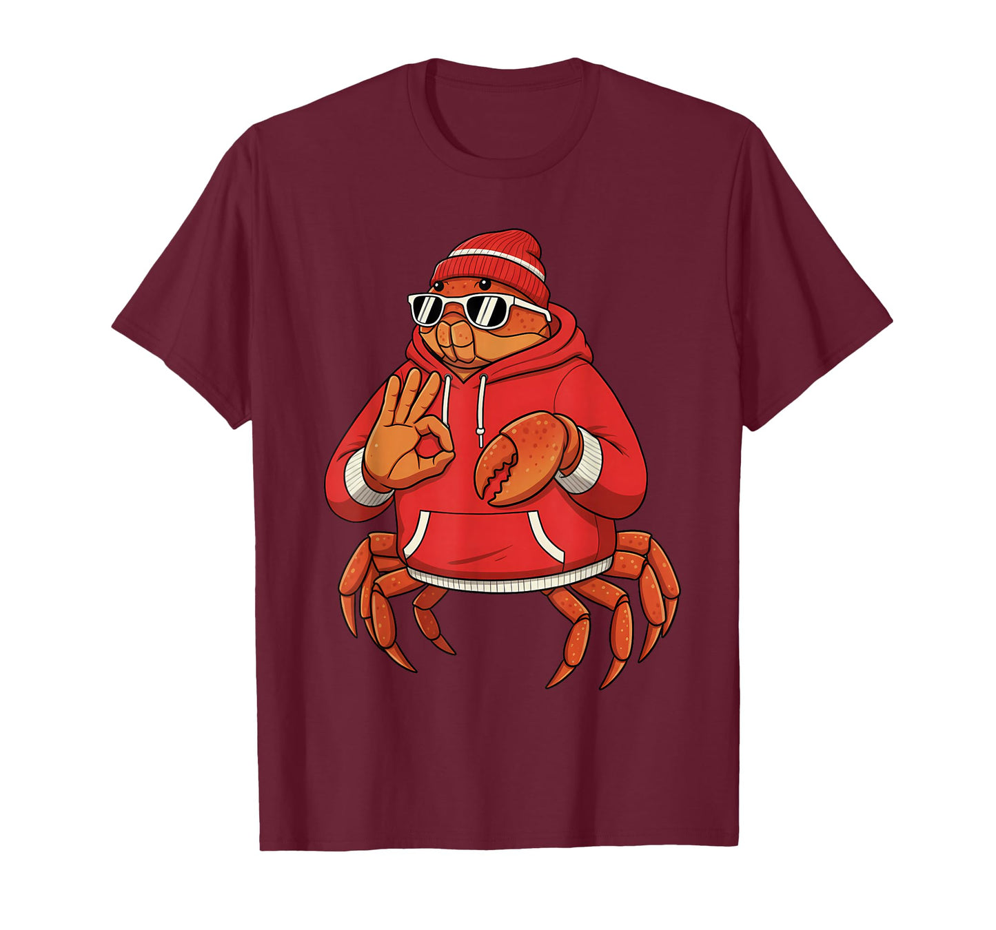 Six Seven Meme Retro Vintage Crab 67 Funny Gen Z Apha T-Shirt
