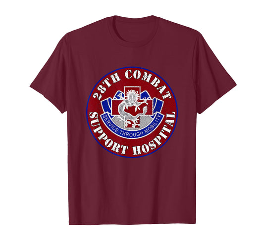 28th Combat Support Hospital Veterans Day Vintage Gifts T-Shirt