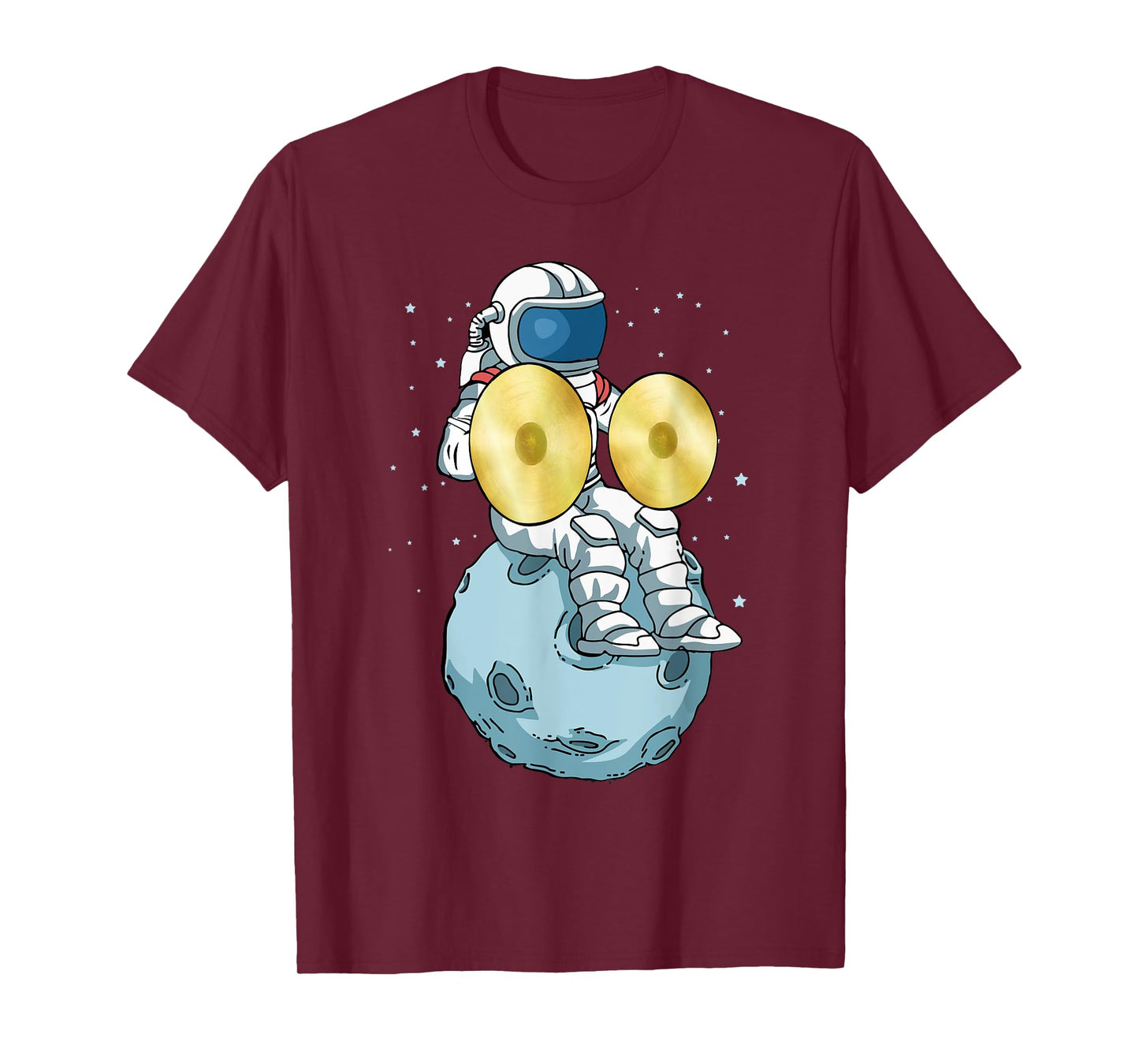 Cymbals Lover Men Marching Band Music Cymbal T-Shirt