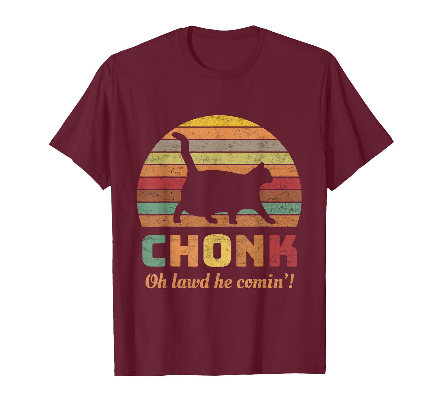 Chonk Scale Cat Meme Chonk Cat T-Shirt for Men Women