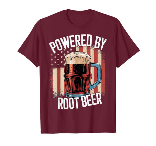 Powered by Root Beer T-Shirt