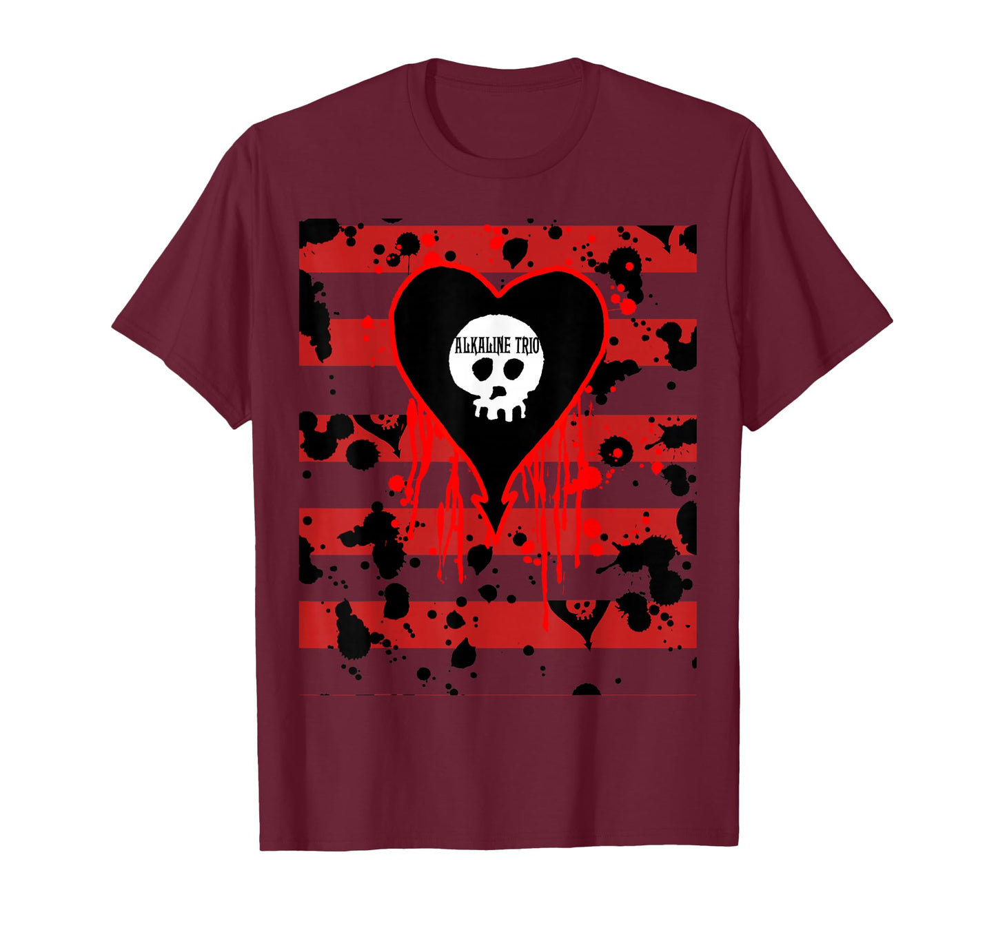 Alkaline Trio - Official Merchandise - Bloody Stripes T-Shirt