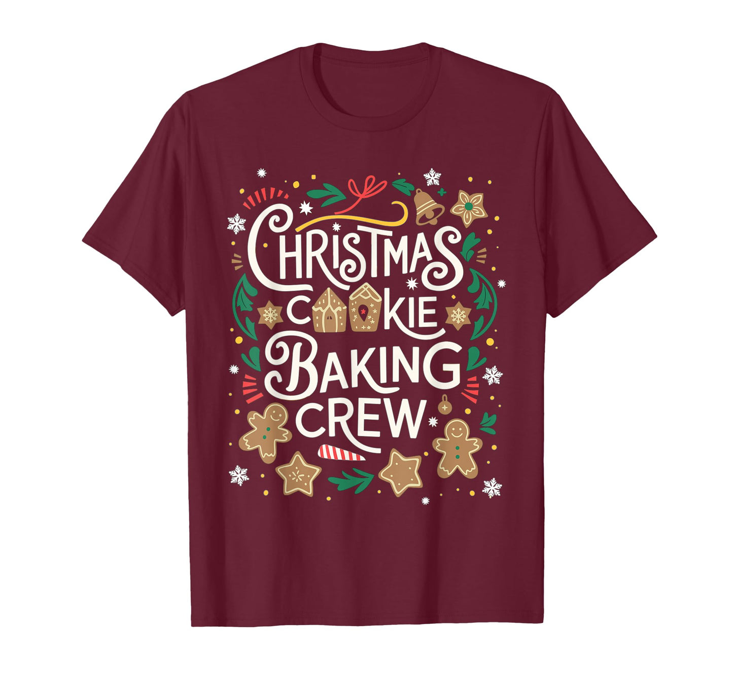 Christmas Cookie Baking Crew Family Christmas X-Mas T-Shirt