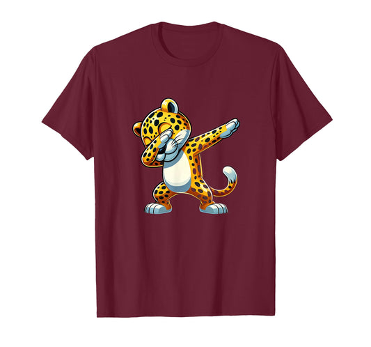 Dabbing Jaguar Cat Animal Lover Safari 0926CT T-Shirt