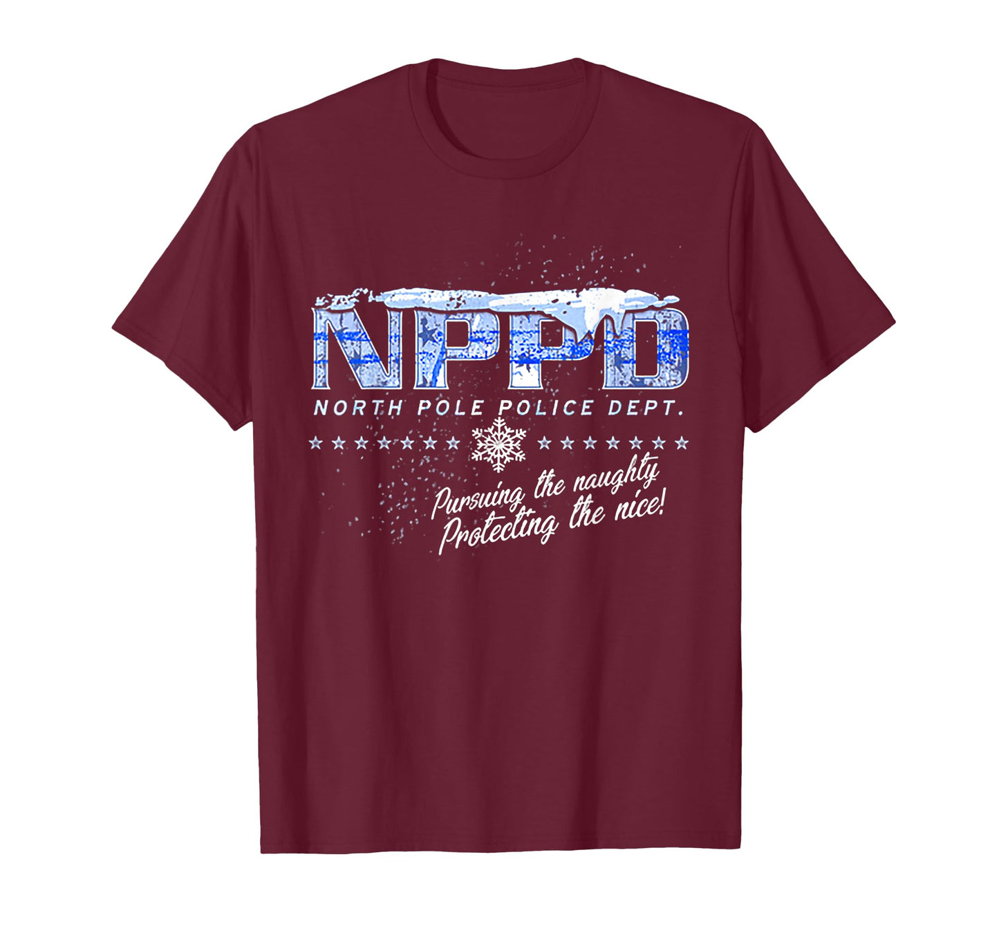 NPPD North Pole Police Department T-Shirt