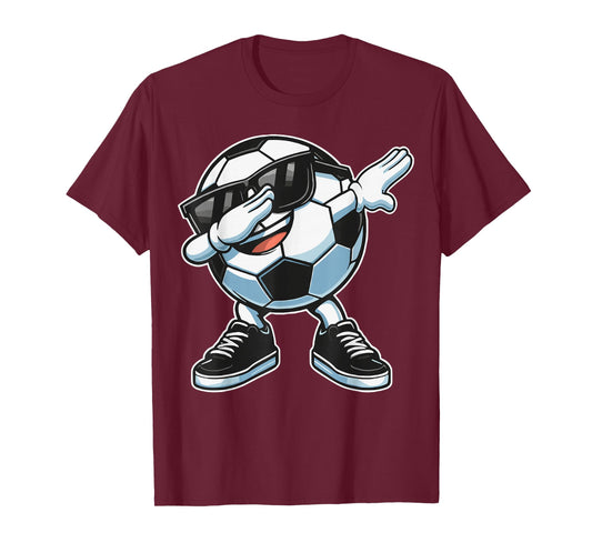 Dabbing Soccer Ball Player T-Shirt