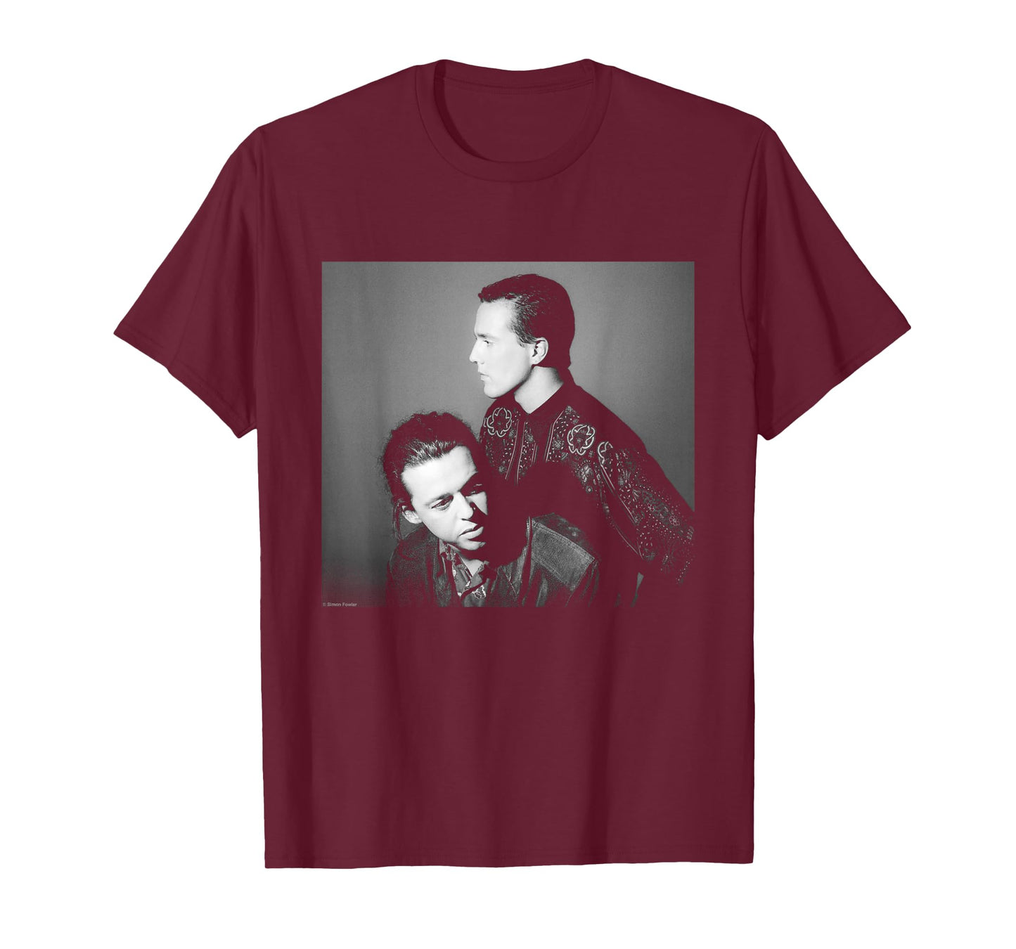 Pop Duo Tears for Fears Shout Portrait by Simon Fowler T-Shirt