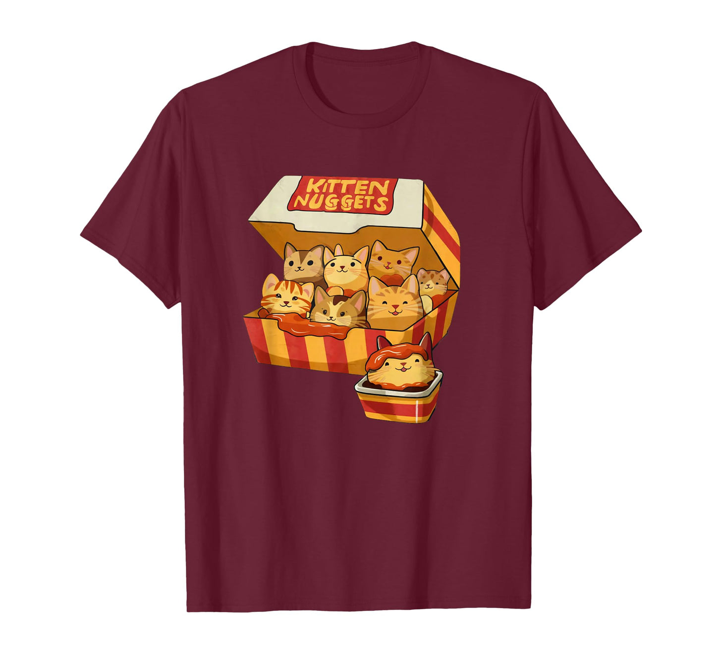 Kitten Nuggets Funny Cat Lover Pun T-Shirt