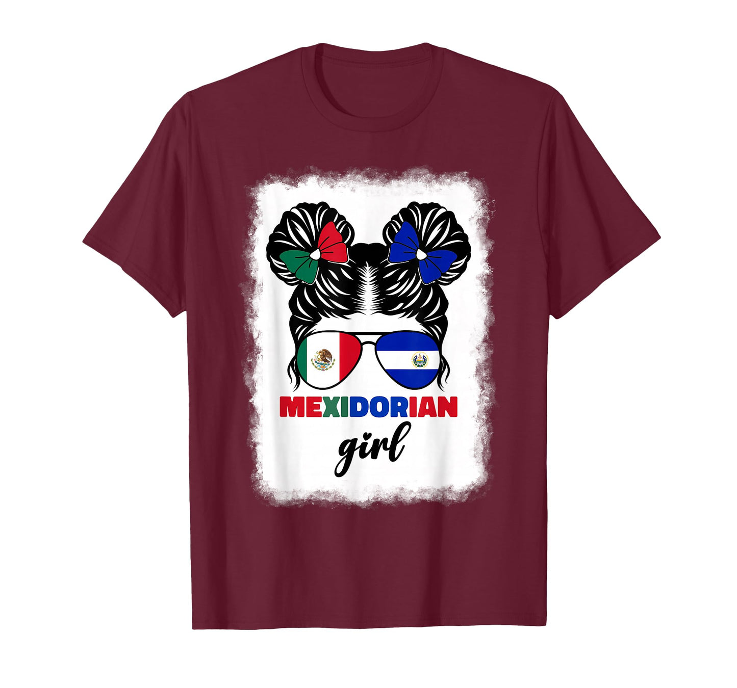 Half Mexican and Salvadorian Mexico El Salvador Baby Kids T-Shirt