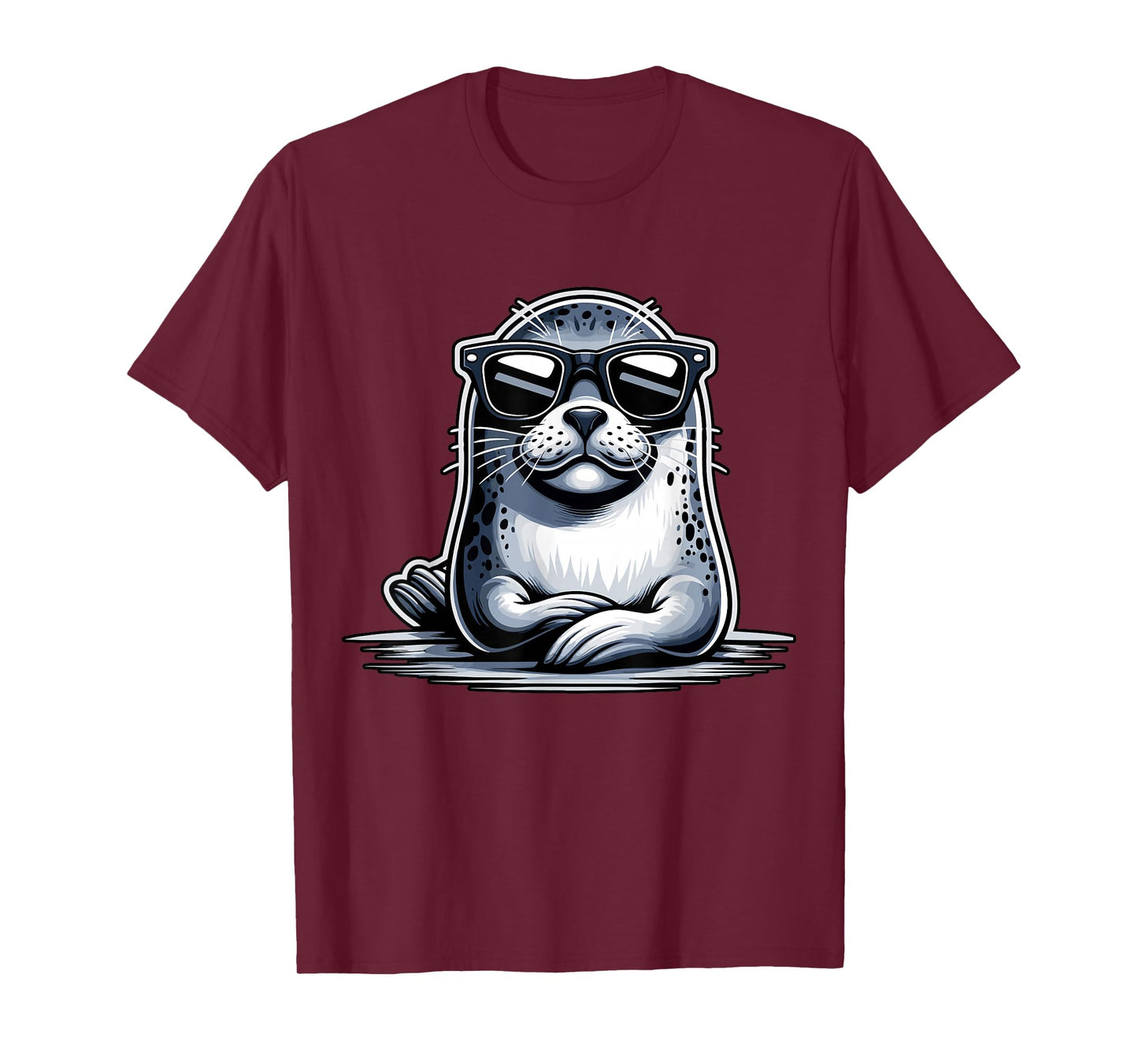 Seal with Sunglasses Sea Lion T-Shirt