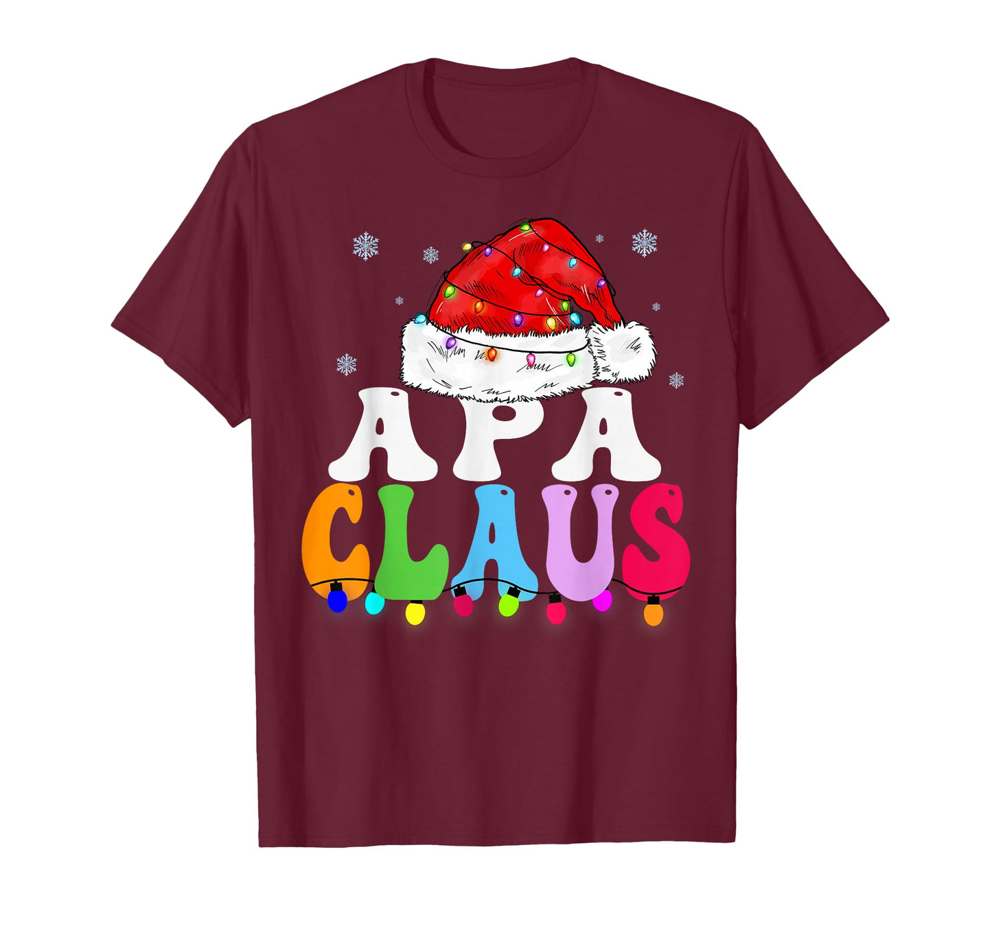 APA Claus Funny Xmas Family Matching APA Grandma Christmas T-Shirt