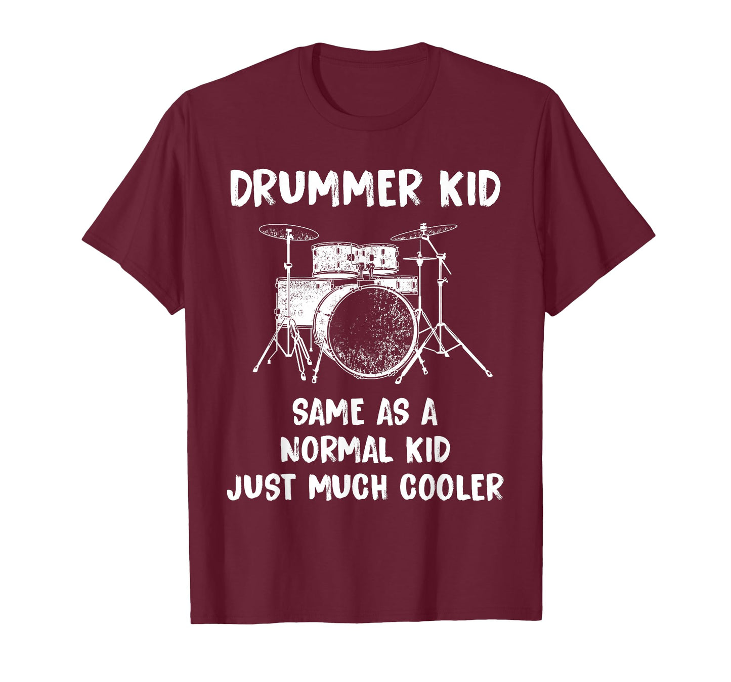 Drummer Kid Definition Funny Musician Drums T-Shirt